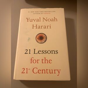 21 Lessons for the 21st Century Book